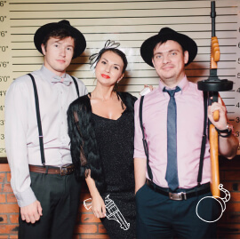 Новогодний корпоратив в Сургуте.